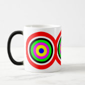 Mug Magique Cercles de couleur cible (Gauche)