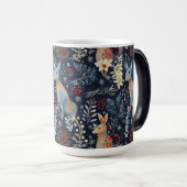 Mug Magique Cerf animal Feuille sans joint (Devant droit)
