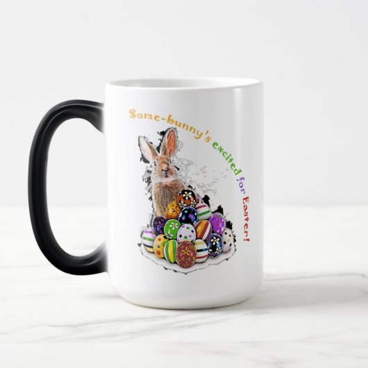 Mug Magique Certains-lapins sont excités pour Pâques ! (Gauche)