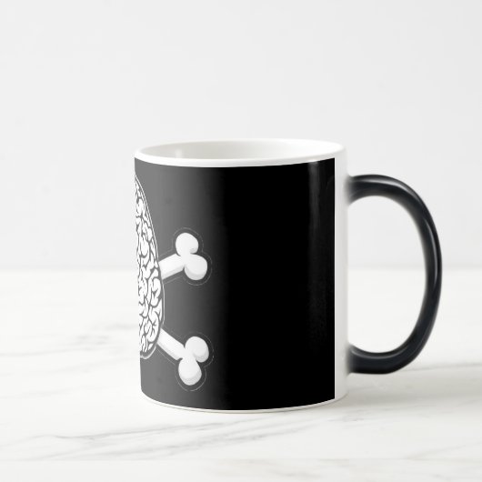 Mug Magique Cerveau aux os croisés (Droite)