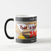 Mug Magique C'est moi SAUSAGE - transl idiot. Allemand! (Gauche)