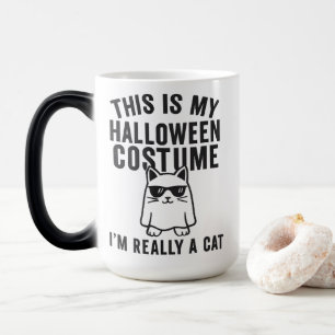 Mug Magique C'est Mon Costume D'Halloween Je Suis Vraiment Un