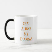 Mug Magique Chai Aligne Mon Chakra Yoga Tea (Gauche)