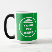 Mug Magique Chaleur Boug activé - Révèle votre image 15 oz (Gauche)