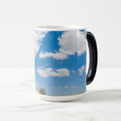 Mug Magique champ ensoleillé (Devant droit)