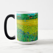 Mug Magique Champ Van Gogh avec Irises près d'Arles (Gauche)