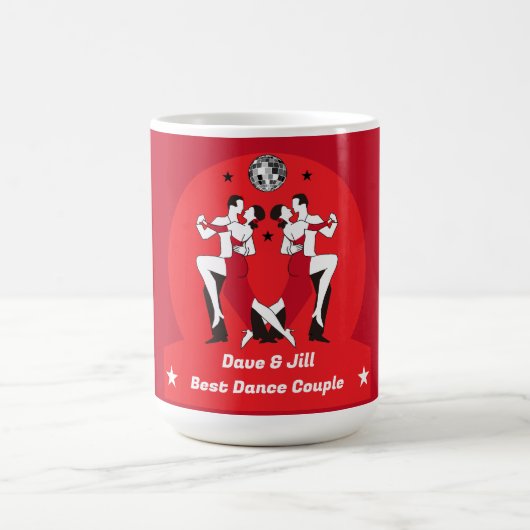 Mug Magique Champions de danse de salle de bal (Centre)