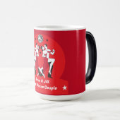 Mug Magique Champions de danse de salle de bal (Devant droit)