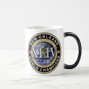 Mug Magique Champions du monde de football de la Nouvelle-Orlé