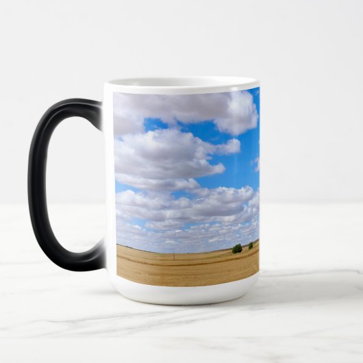 Mug Magique Champs de blé récoltés (Gauche)