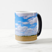 Mug Magique Champs de blé récoltés (Devant droit)