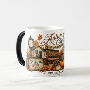 Mug Magique Charme d'automne sur la rue principale de Fryeburg