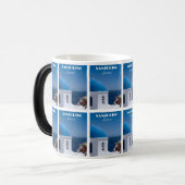 Mug Magique Charme idyllique de Santorin (Devant gauche)