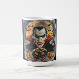 Mug Magique Chasseur de vampires assoiffé de sang sous la plei