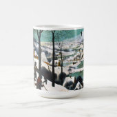 Mug Magique Chasseurs dans le paysage de neige Pieter Bruegel (Centre)