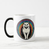 Mug Magique Chat Arc-en-Ciel (Gauche)