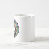 Mug Magique Chat Arc-en-Ciel (Centre)