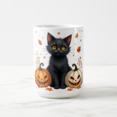 Mug Magique chat citrouille (Centre)
