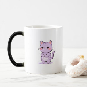 Mug Magique Chat de Dessin Animé Mignon Endormi