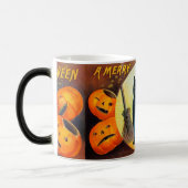 Mug Magique Chat de Fally Joyeux Halloween (Gauche)