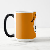 Mug Magique Chat Drôle,Chat Mignon,Mug Arche De Dos La Plus Ra (Gauche)