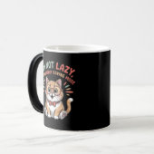 Mug Magique Chat en mode d'économie d'énergie (Devant gauche)