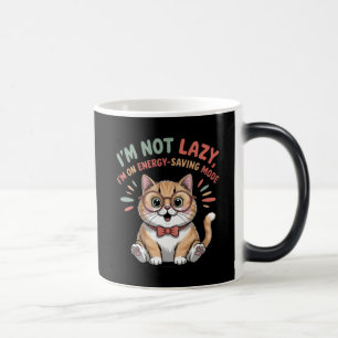 Mug Magique Chat en mode d'économie d'énergie