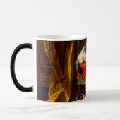 Mug Magique Chat et chatons Jouer avec chaise (Gauche)