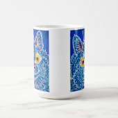 Mug Magique Chat gothique bleu (Centre)