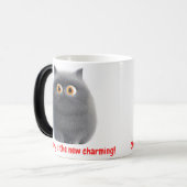 Mug Magique Chat Gras - Chunky Est Le Nouveau Charme (Devant gauche)
