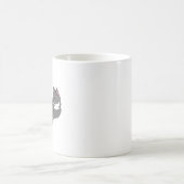 Mug Magique Chat gris et blanc Tuxedo (Centre)