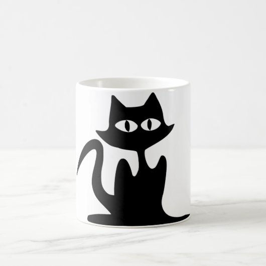 MUG MAGIQUE CHAT NOIR (Centre)