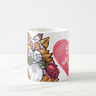Mug Magique Chat roux pour la Saint-Valentin