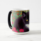 Mug Magique Chat smoking Gustav Klimt (Devant gauche)