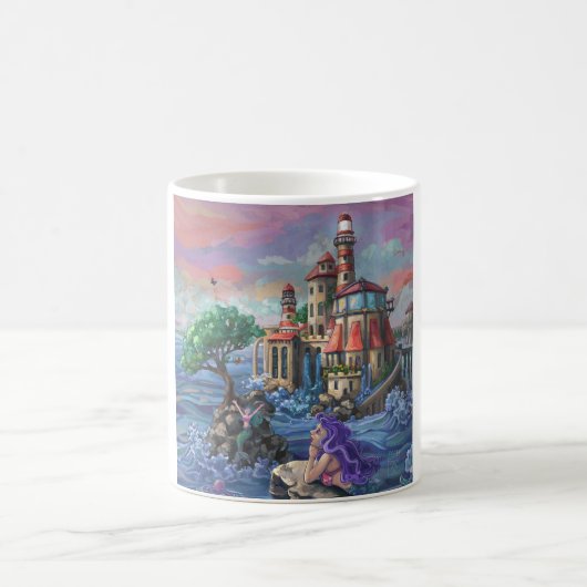 Mug Magique Château de Mermaid (Centre)