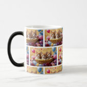 Mug Magique Chatons adorables en Panier Cosy (Gauche)