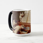 Mug Magique Chatons et piano (Devant gauche)