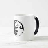Mug Magique Chats de Yin yang (Devant droit)