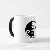 Mug Magique Chats de Yin yang (Devant gauche)