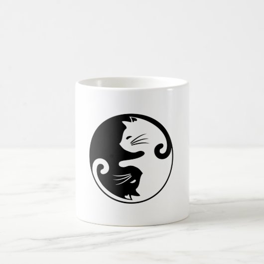 Mug Magique Chats de Yin yang (Centre)