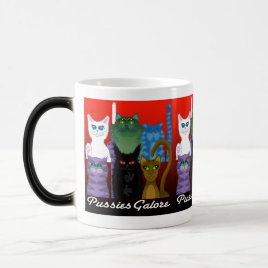 MUG MAGIQUE CHATS EN ABONDANCE (Gauche)