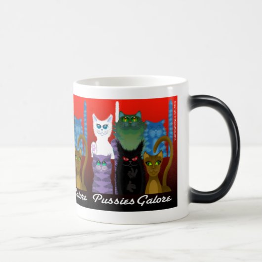 MUG MAGIQUE CHATS EN ABONDANCE (Droite)