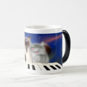 Mug Magique Chats en piano (Devant droit)