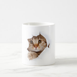 Mug Magique chatte à café de beauté - chatte grumpy