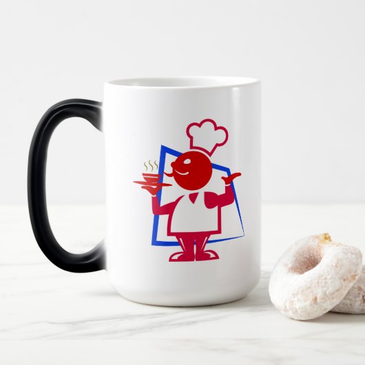 Mug Magique Chef (Avec donut)