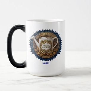 Mug Magique Chef jardinier Eau patrimoniale britannique pers