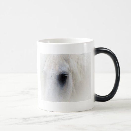 Mug Magique Cheval et floral (Droite)