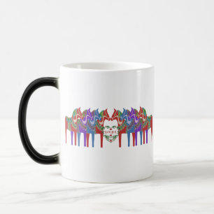 Mug Magique Chevaux de Dala scandinaves Dieu juil Noël
