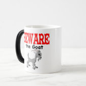 Mug Magique Chèvre Animaux de ferme Attention Chèvre pour les  (Devant gauche)