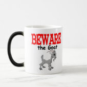 Mug Magique Chèvre Animaux de ferme Attention Chèvre pour les  (Gauche)